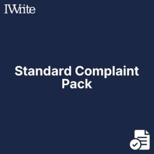 Standard Complaint Pack