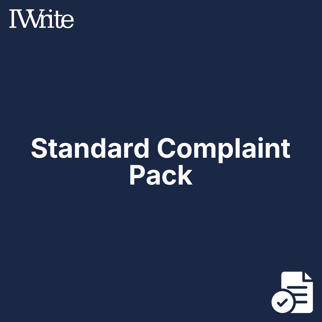 Standard Complaint Pack